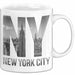 New York City USA Tasse Geschenk Lustige Geschenkidee Spruch Weiß Trendation