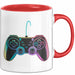 Gamer Gaming Liebhaber Tasse Geschenk Lustige Geschenkidee Spruch Game Controller Rot Trendation