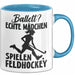 Feldhockey-Spielerin Tasse Geschenk Frauen Ballett Echte Mädchen Spielen Feldhockey Blau Trendation