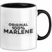 Marlene Tasse Original 100% Marlene Geschenk Schwarz Trendation