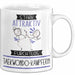 Taekwondo-Kämpferin Tasse Geschenk Becher Stark Attraktiv Furchtlos Taekwondo-Kämpferin Lustige Geschenkidee Weiß Trendation