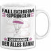 Fallschirmspringer Tasse Geschenk für Fallschirmspringer Der Mann Der Alles Kann Geschenkidee zum Geburtstag Weiß Trendation