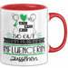 Influencerin Geschenk Tasse So Gut Kann Nur Eine Influencerin Aussehen Geschenkidee Geburtstag Weihnachten Lustig Rot Trendation