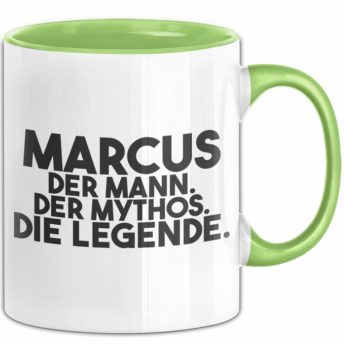 Marcus Tasse Marcus – Der Mann. Der Mythos. Die Legende. Geschenk