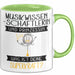Musikwissenschaftlerin Und Prinzessin Tasse Geschenk Für Eine Musikwissenschaftlerin Geburtstag Was Ist Deine Superkraft Grün Trendation