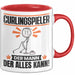 Curlingspieler Tasse Geschenk für Curlingspieler Der Mann Der Alles Kann Geschenkidee zum Geburtstag Rot Trendation