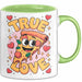 Pizza Liebhaber Tasse Geschenk Lustige Geschenkidee Spruch Für Käse Liebhaber Grün Trendation