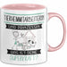 Tierheimmitarbeiterin Und Prinzessin Tasse Geschenk Für Eine Tierheimmitarbeiterin Geburtstag Was Ist Deine Superkraft Rosa Trendation