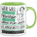 Klangkünstlerin Tasse Geschenk Spruch Wer Will Schon Prinzessin Sein Wenn Man Auch Klangkünstlerin Sein Kann Grün Trendation