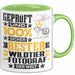 Wildtierfotograf Geschenk Lustiger Spruch für Wildtierfotograf Geschenkidee Bester Wildtierfotograf Der Welt Grün Trendation