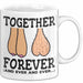 Ehemann Ehefrau Paare Jahrestag Tasse Geschenk Lustige Geschenkidee Spruch Für Immer Zusammen Weiß Trendation