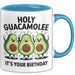 Geburtstagsfeier Tasse Geschenk Lustige Geschenkidee Spruch Heilige Guacamole Es Ist Dein Geburtstag Blau Trendation