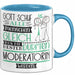 Moderatorin Geschenk Becher Tasse Gott Schuf Alle Menschen Gleich Nur Die Besten Durfeten Moderatorin Werden Geschenkidee Lustig Trendation
