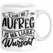 Bayern Tasse Geschenk Lustige Bayrische Sprüche Bayern Dialekt Kaffee-Becher Weiß Trendation