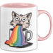 Memelord Tasse Geschenkidee für Meme Süchtige Rosa Trendation