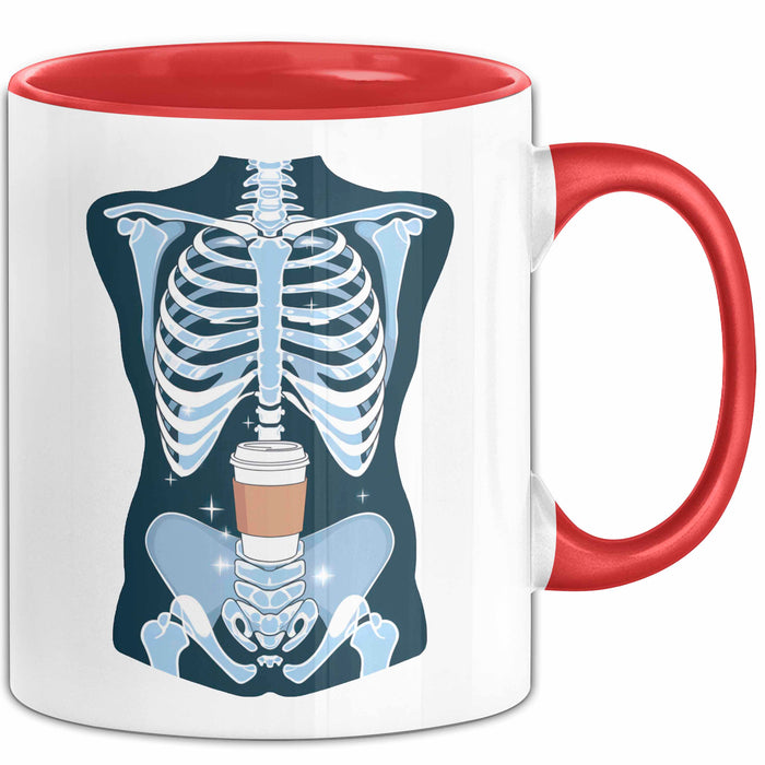 Radiologe Tasse Geschenk Lustige Geschenkidee Spruch Für Bildgebungs Profis Rot Trendation