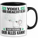 Vogelbeobachter Tasse Geschenk für Vogelbeobachter Der Mann Der Alles Kann Geschenkidee zum Geburtstag Schwarz Trendation