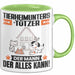 Tierheimunterstützer Tasse Geschenk für Tierheimunterstützer Der Mann Der Alles Kann Geschenkidee zum Geburtstag Grün Trendation