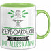 Keyboarderin Geschenk Tasse Becher Die Frau Die Allen Kann Geschenkidee für eine Keyboarderin Lustig Grün Trendation