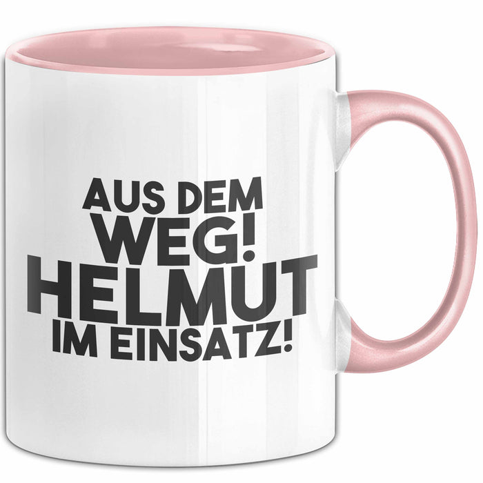 Helmut Tasse Aus Dem Weg! Helmut Im Einsatz! Geschenk