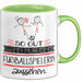 Fußballspielerin Geschenk Tasse So Gut Kann Nur Eine Fußballspielerin Aussehen Geschenkidee Geburtstag Weihnachten Lustig Grün Trendation