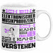 Elektronischer Musikproduzent Geschenk Tasse Lustige Geschenkdiee für einen Elektronischer Musikproduzent Geburtstag Ich Bin Elektronischer Musikproduzent Ich Kann Es Dir Erklären Aber Nicht Für Dich Verstehen Weiß Trendation