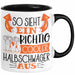 So Sieht Ein Richtig Cooler Halbschwäger Aus Geschenk Tasse Lustiger Spruch Geschenkidee Schwarz Trendation
