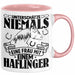 Haflinger Tasse Geschenk Haflinger-Besitzerin Pferde Kaffeetasse Geschenkidee Spruch Reiterin Reiten Pferde Kaffee-Becher Rosa Trendation