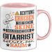 Gitarrist Geschenk Tasse Lustiger Spruch Erheben Sie Sich Der Gitarrist Betritt den Raum Rosa Trendation