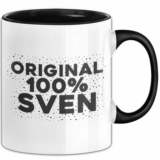 Sven Tasse Original 100% Sven Geschenk Schwarz Trendation