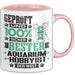 Aquarium-Hobbyist Geschenk Lustiger Spruch für Aquarium-Hobbyist Geschenkidee Bester Aquarium-Hobbyist Der Welt Rosa Trendation