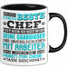 Chef Tasse Geschenk Von Mitarbeitern Lustiger Spruch Auch Der Beste Chef Ist Nur So Gut Wie Mitarbeiter Becher Schwarz Trendation