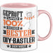 DIY-Bastler Geschenk Lustiger Spruch für DIY-Bastler Geschenkidee Bester DIY-Bastler Der Welt Rosa Trendation
