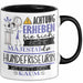 Hundefriseurin Tasse Geschenk Lustiger Spruch Bitte Erheben Sie Sich Seine Majestät Die Hundefriseurin Betritt Den Raum Schwarz Trendation