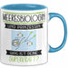 Meeresbiologin Und Prinzessin Tasse Geschenk Für Eine Meeresbiologin Geburtstag Was Ist Deine Superkraft Blau Trendation