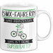 BMX-Fahrerin Und Prinzessin Tasse Geschenk Für Eine BMX-Fahrerin Geburtstag Was Ist Deine Superkraft Weiß Trendation