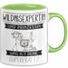 Wildnisexpertin Und Prinzessin Tasse Geschenk Für Eine Wildnisexpertin Geburtstag Was Ist Deine Superkraft Grün Trendation