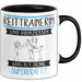 Reittrainerin Und Prinzessin Tasse Geschenk Für Eine Reittrainerin Geburtstag Was Ist Deine Superkraft Trendation