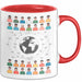 Soziologe Tasse Geschenk Lustige Geschenkidee Spruch Für Gesellschafts Denker Rot Trendation