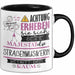 Straßenmusikerin Tasse Geschenk Lustiger Spruch Bitte Erheben Sie Sich Seine Majestät Die Straßenmusikerin Betritt Den Raum Schwarz Trendation