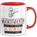 Musikstudentin Weil Es Keinen Schöneren Beruf Gibt Tasse Geschenk für Eine Musikstudentin Lustig Rot Trendation