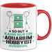 Aquarium-Hobbyist Geschenk Tasse So Gut Kann Nur Ein Aquarium-Hobbyist Aussehen Geschenkidee Kaffee-Becher Rot Trendation
