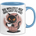 Sarkastische Katze Tasse Geschenk Lustige Geschenkidee Spruch Du Wolltest Nix Hier Hast Du Nix Blau Trendation