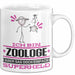 Zoologe Geschenk Tasse Ich Bin Zoologe Aber Sag Doch Einfach Superheld Lustige Geschenkdiee für Zoologe Kaffee-Becher Weiß Trendation