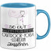 Outdoor-Yoga-Lehrerin Geschenk Tasse So Gut Kann Nur Eine Outdoor-Yoga-Lehrerin Aussehen Geschenkidee Geburtstag Weihnachten Lustig Blau Trendation