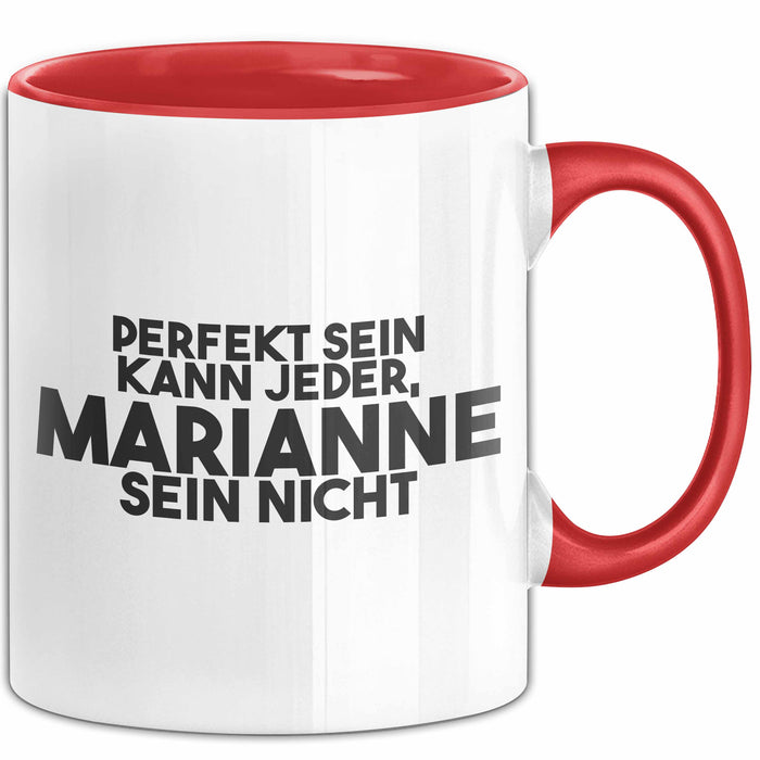 Marianne Tasse Perfekt Sein Kann Jeder, Marianne Sein Nicht Geschenk