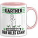 Gärtner Tasse Geschenk für Gärtner Der Mann Der Alles Kann Geschenkidee zum Geburtstag Rosa Trendation