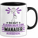 Manager Geschenk Tasse So Gut Kann Nur Ein Manager Aussehen Geschenkidee Kaffee-Becher Schwarz Trendation