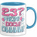 23er Geburtstag Geschenk Männer Frauen 23 Nein Doch Ohhhh Lustiger Spruch Geschenkidee Kaffee-Becher Blau Trendation