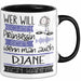 DJane Tasse Geschenk Spruch Wer Will Schon Prinzessin Sein Wenn Man Auch DJane Sein Kann Trendation